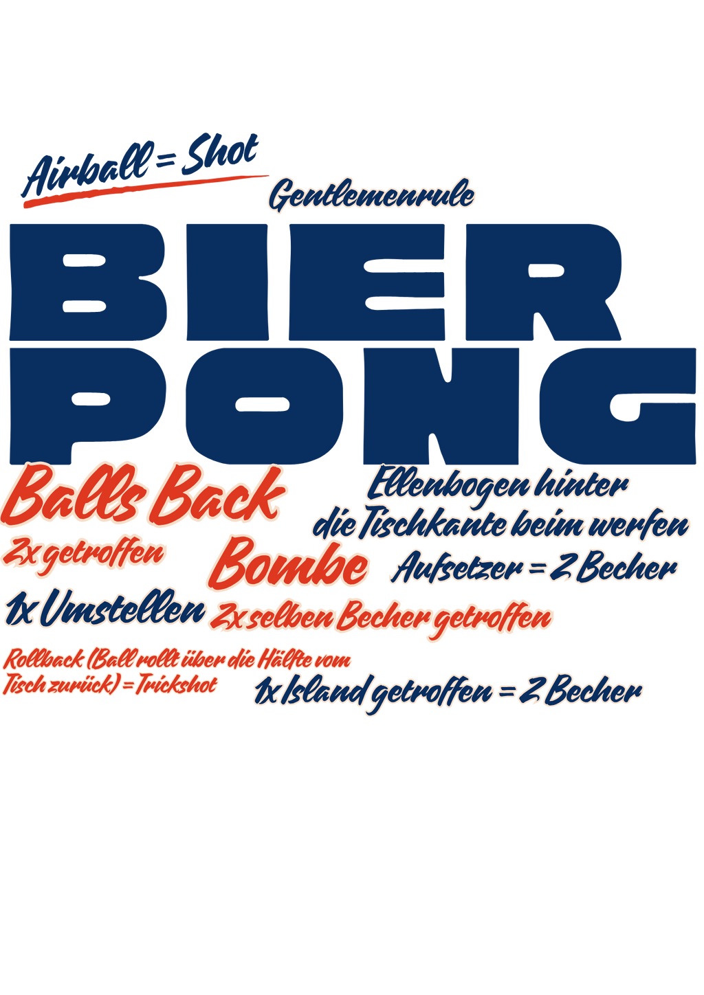 Bierpong Rules