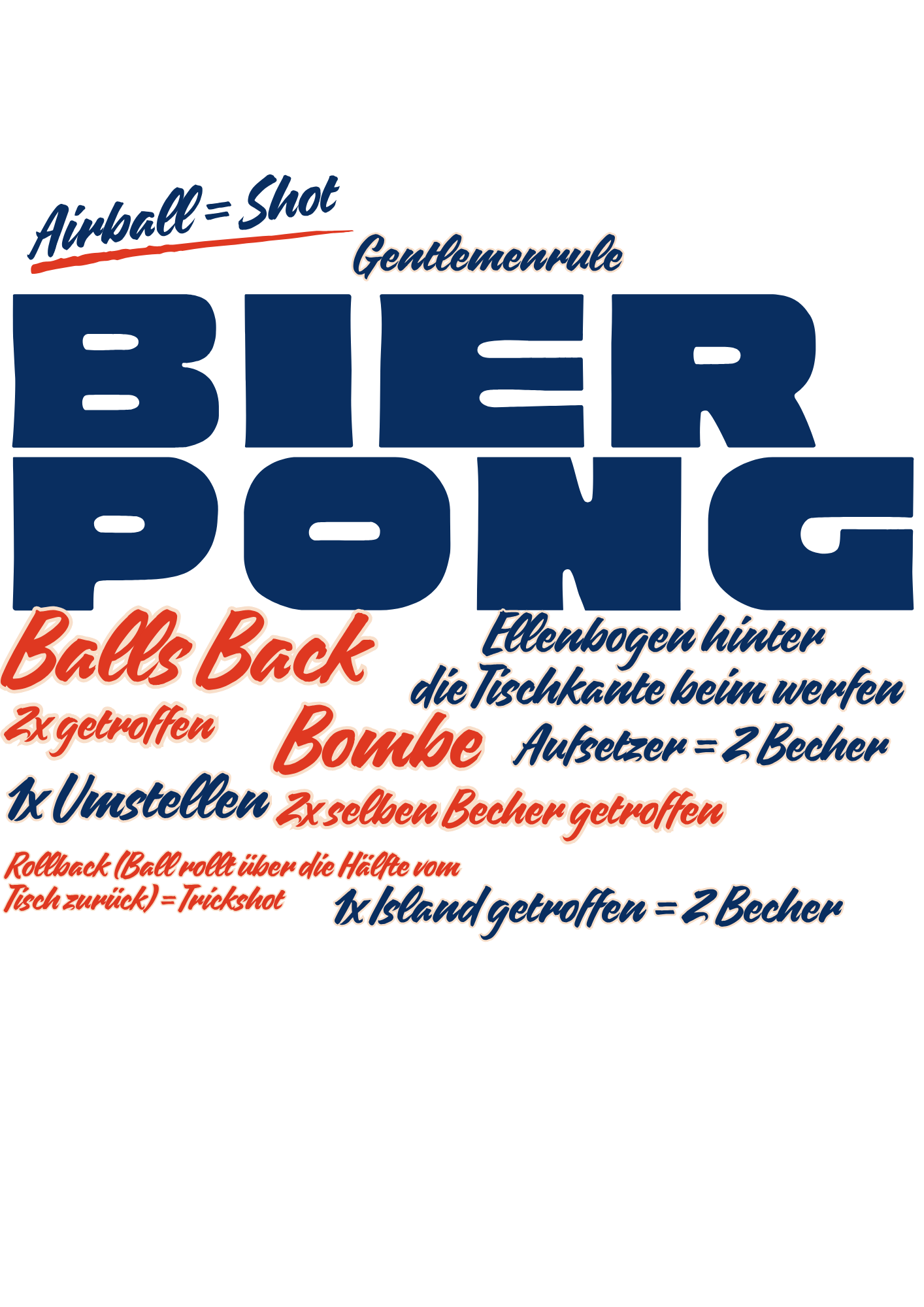 Bierpong Rules